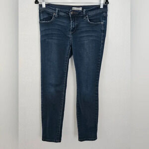 Free people‎ mid rise skinny jeans dark wash size 28 non distressed denim